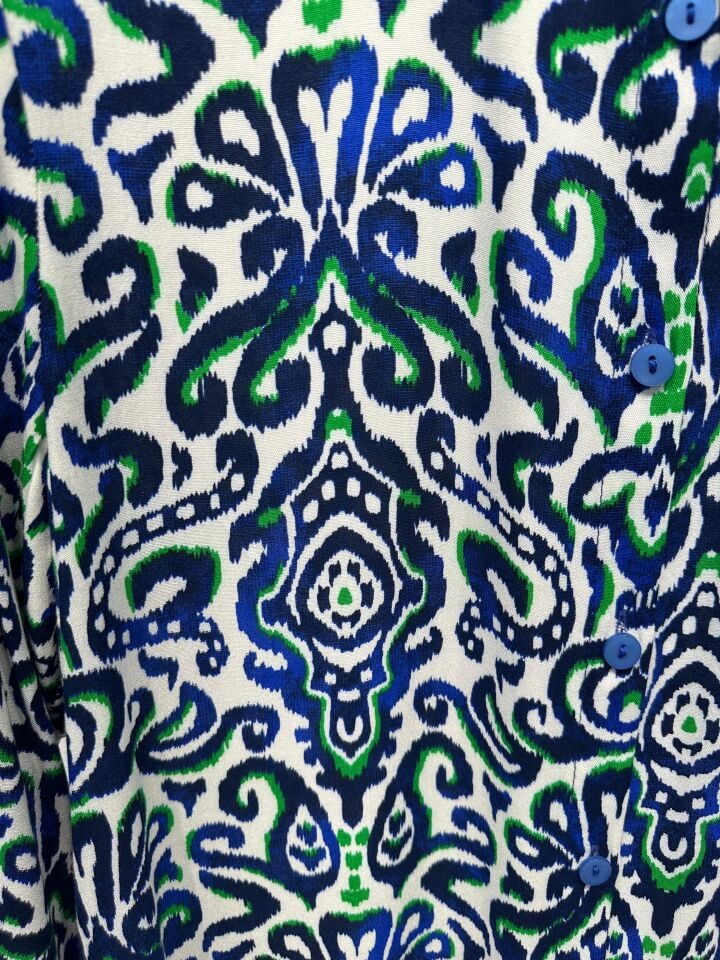 DUBAİ  VİSKON GÖMLEK ELBİSE LACİ YEŞİL