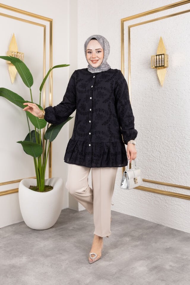 ELİTE PAMUK BRODE TUNİK